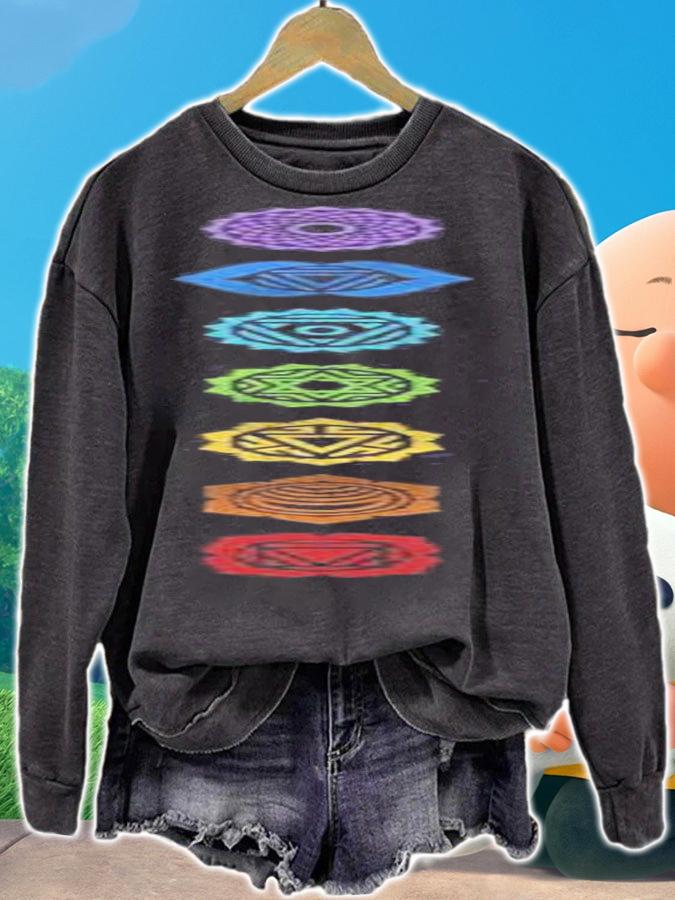 Seven Chakras Yoga Meditation Energy T-shirt t-shirt