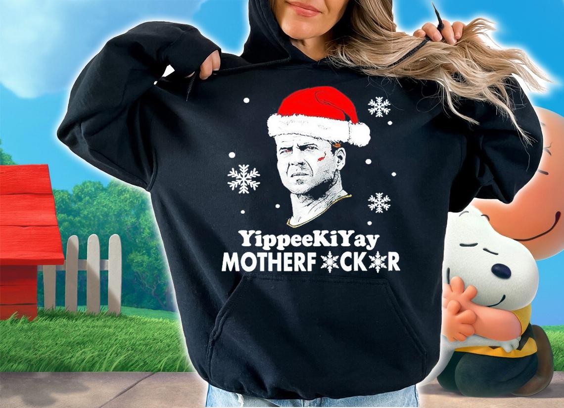 John Mcclane Yippee Ki Yay Motherfucker Christmas Shirt t-shirt hoodie