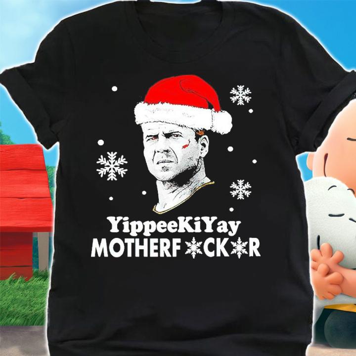 John Mcclane Yippee Ki Yay Motherfucker Christmas Shirt t-shirt shirt