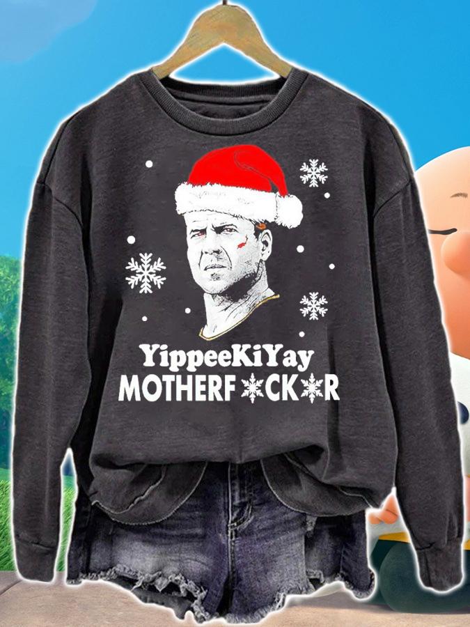 John Mcclane Yippee Ki Yay Motherfucker Christmas Shirt t-shirt sweatshirt