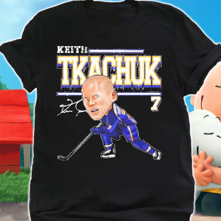 Keith Tkachuk St. Louis Cartoon Hockey Signatures Shirt t-shirt