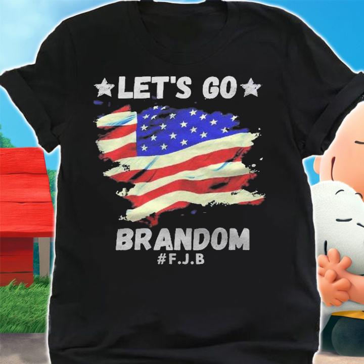 Lets Go Brandon Usa Conservative Flag Shirt t-shirt shirt