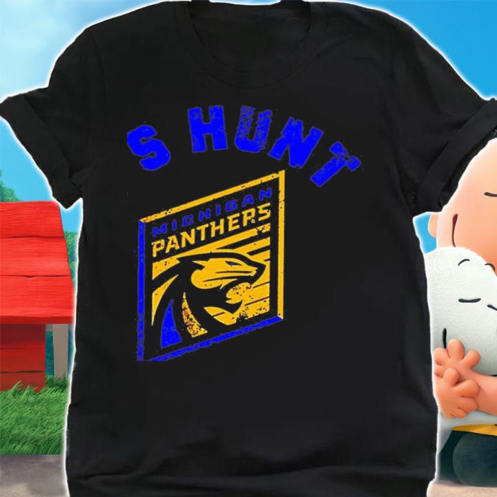 Michigan Panthers Let's Hunt logo T-shirt t-shirt shirt