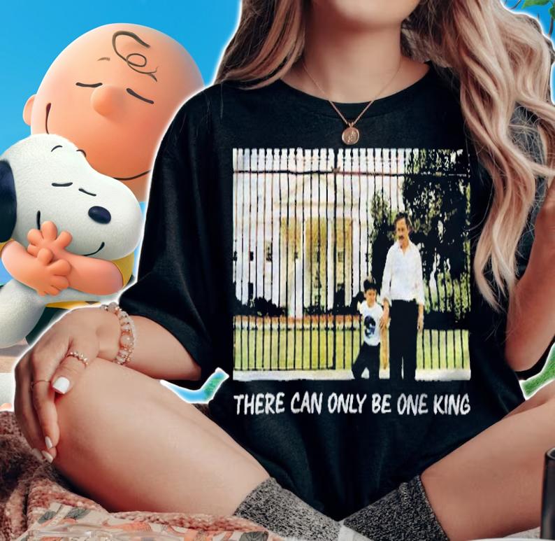 Pablo Escobar there can only be one king T-shirt t-shirt