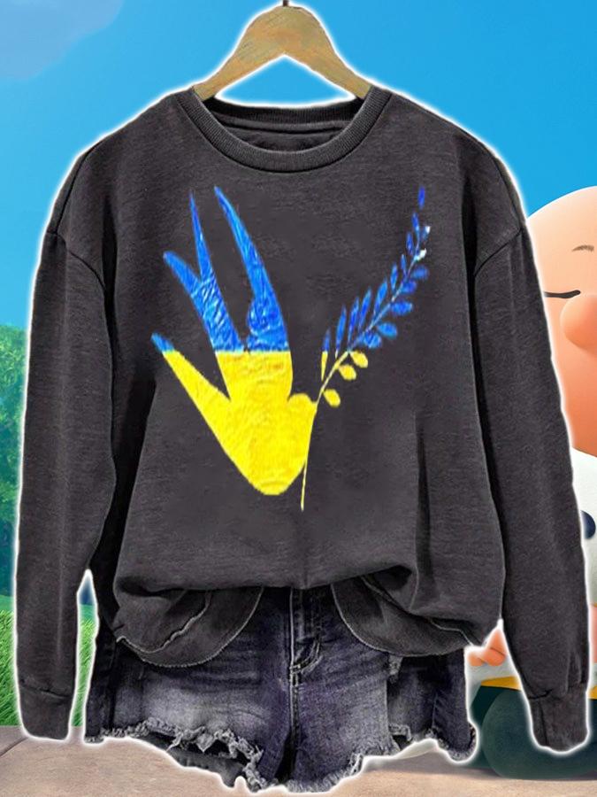 Pray For Peace Ukrainian Peace Dove T-Shirt t-shirt