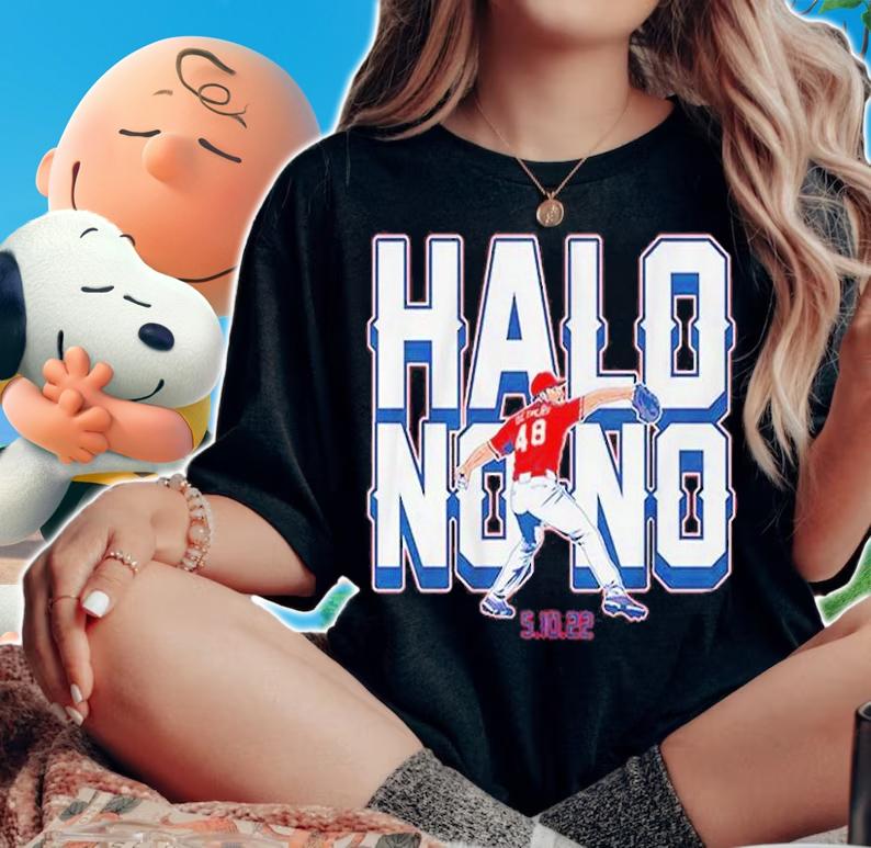 Reid Detmers Halo No No T-Shirt t-shirt