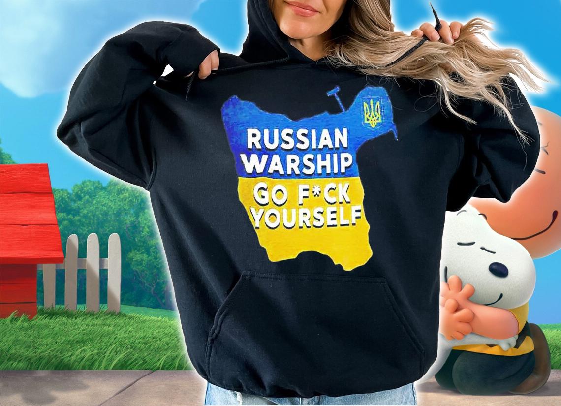 Russian Warship Go Fuck Yourself Free Ukaraine Unisex T-Shirt t-shirt