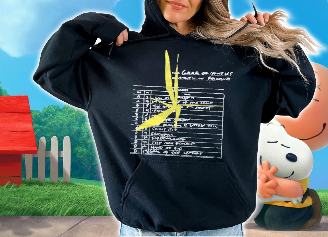 Space mirror tracklist T-shirt t-shirt hoodie