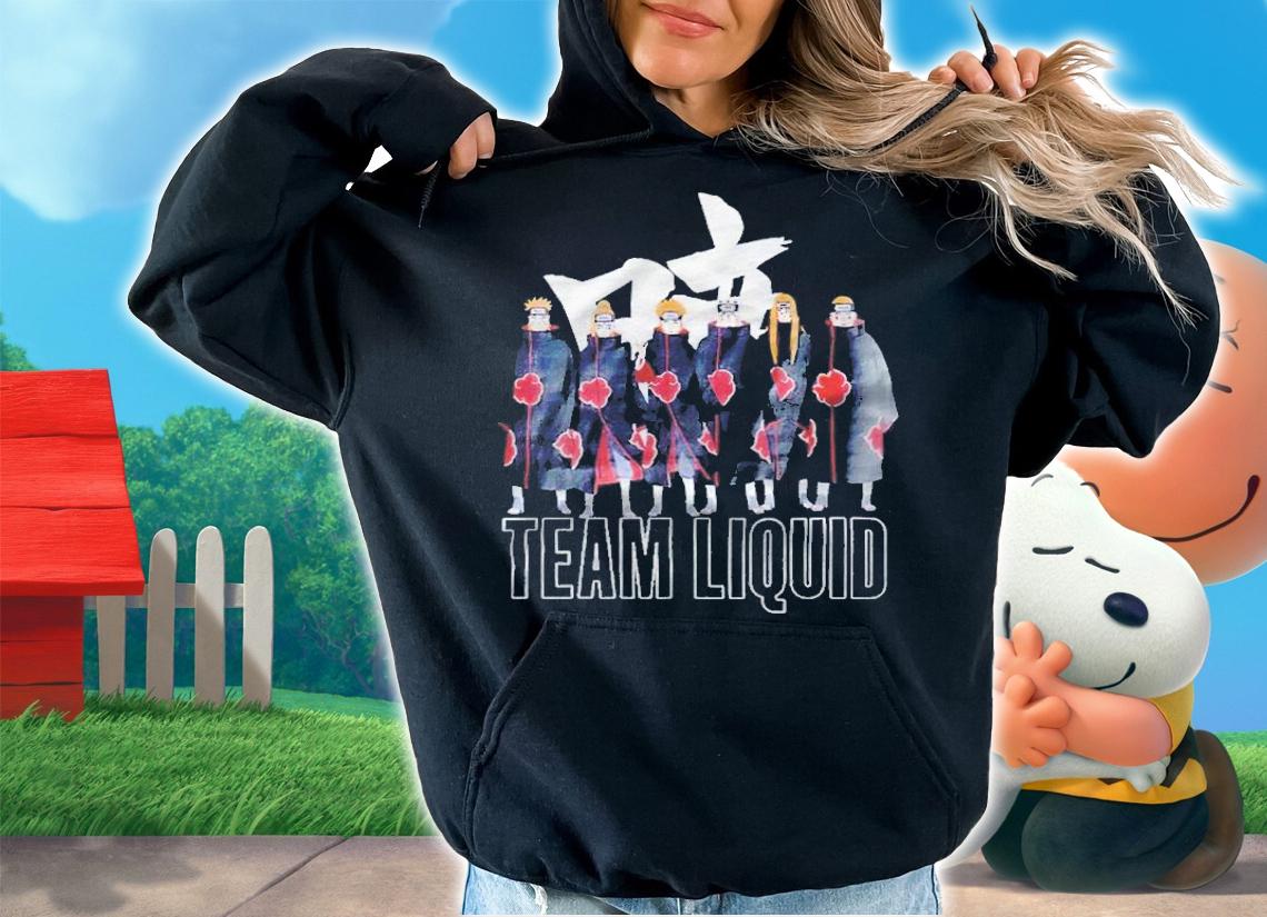 Team Liquid x Naruto Akatsuki Six Paths Of Pain T-shirt t-shirt hoodie