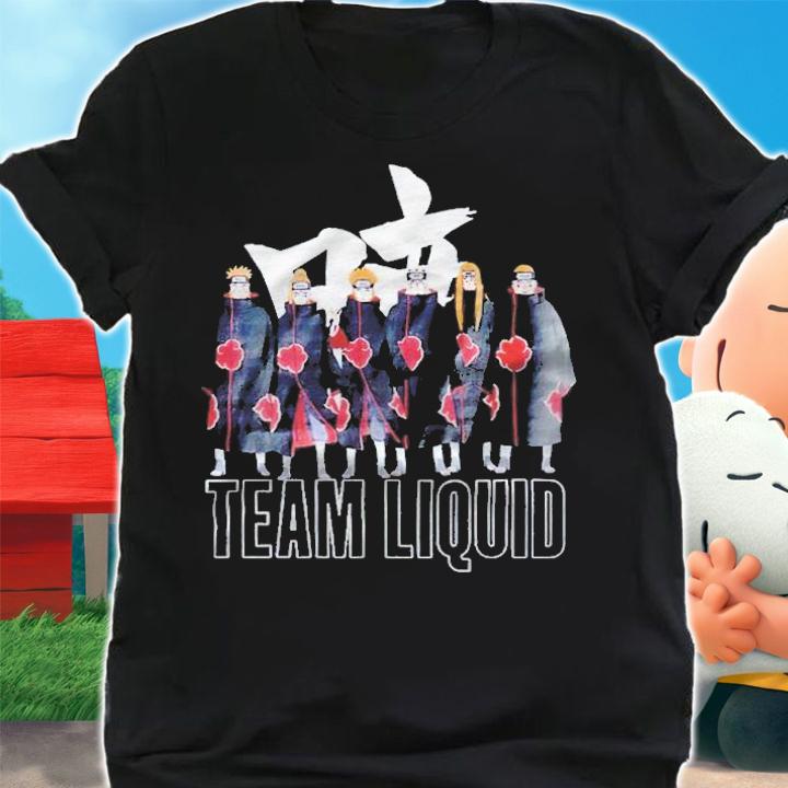 Team Liquid x Naruto Akatsuki Six Paths Of Pain T-shirt t-shirt shirt