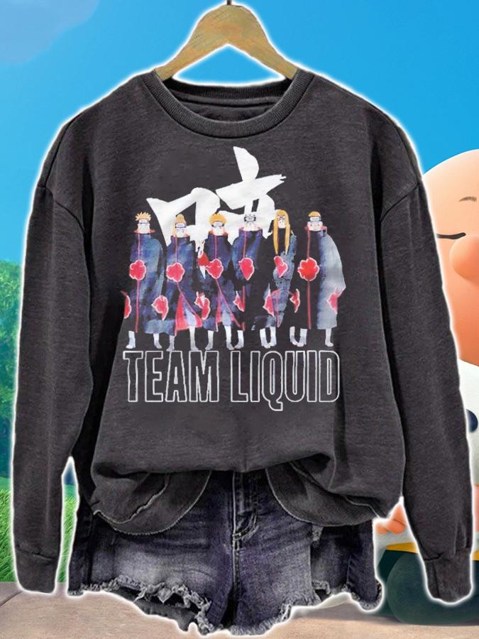 Team Liquid x Naruto Akatsuki Six Paths Of Pain T-shirt t-shirt sweatshirt