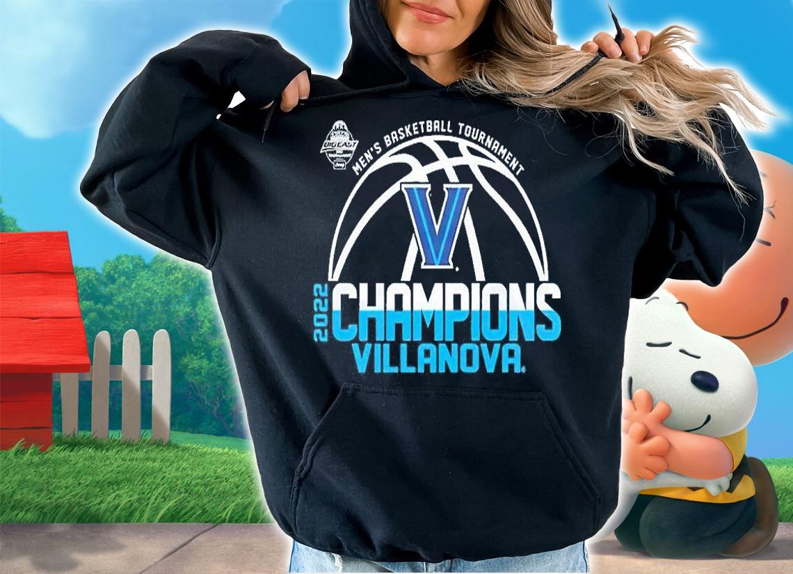 Villanova University Men's Basketball 2022 Big East Tournament Champions Villanova T-Shirt t-shirt