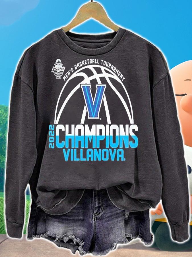 Villanova University Men's Basketball 2022 Big East Tournament Champions Villanova T-Shirt t-shirt