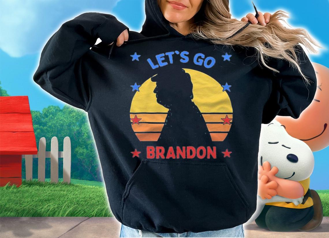 Trending let's Go Brandon Support Trump Anti Biden T-Shirt t-shirt hoodie