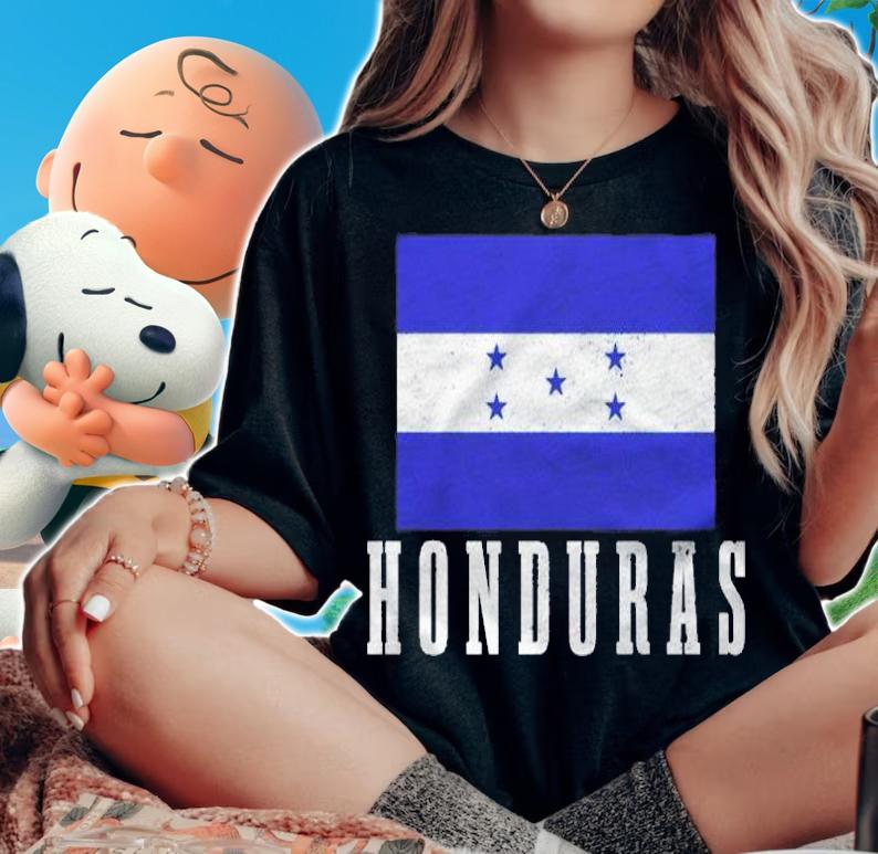 Honduras Flag Pride Catracho Vintage Shirt t-shirt woman shirt