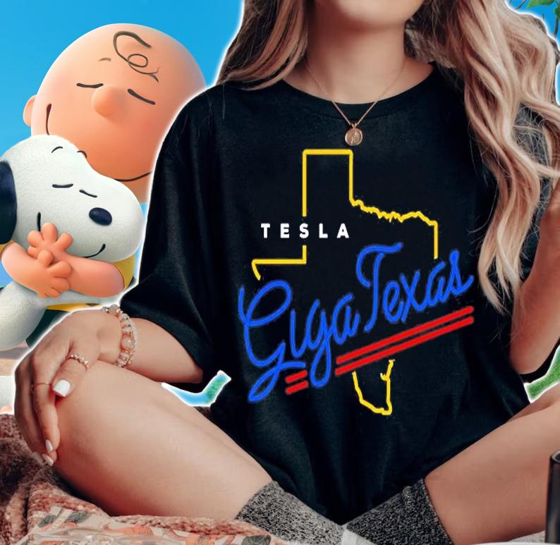 Tesla Giga Texas T-Shirt t-shirt