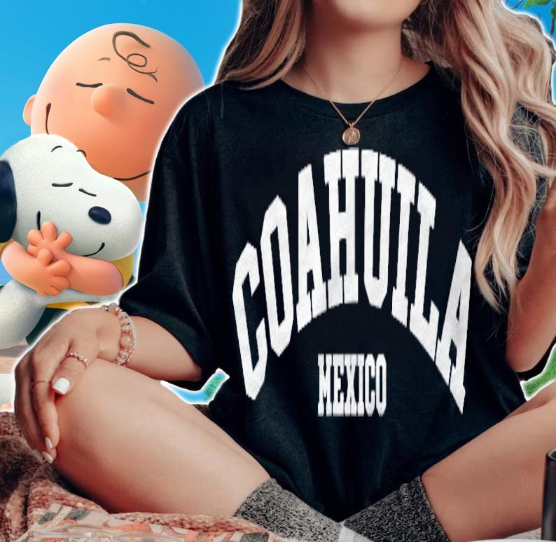 Coahuila Mexico Mexican State Estado T-shirt woman shirt