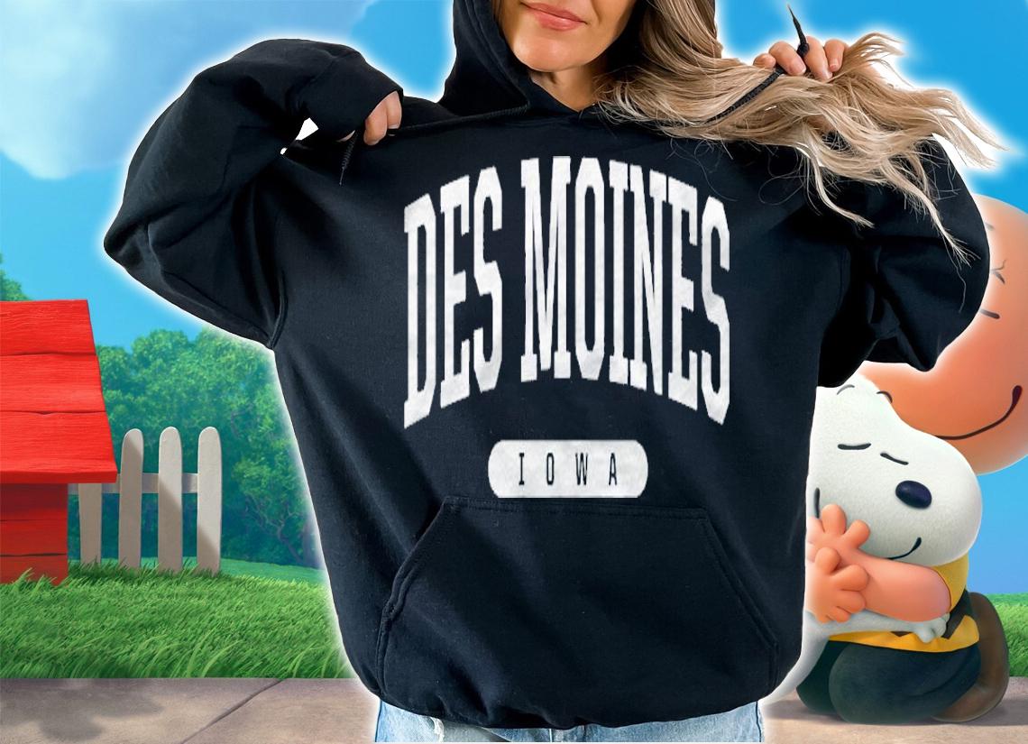 Des Moines Iowa Souvenir Gift Shirt
