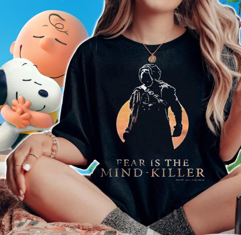 Dune (2021) fear is the mind killer paul stillsuit t-shirt