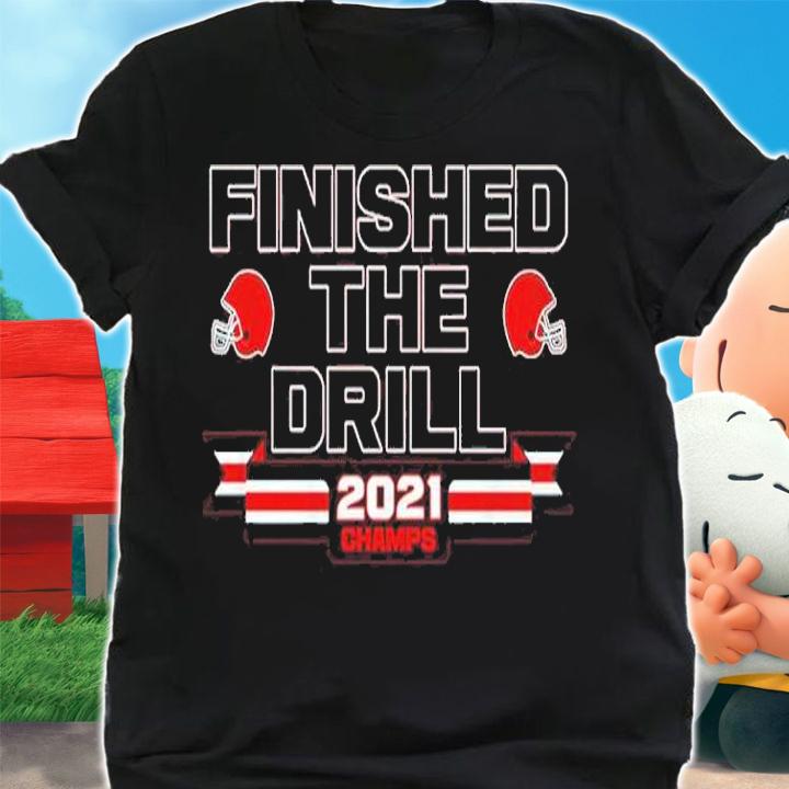 Georgia Bulldogs Finished The Drill 2021 Champs Shirt shirt