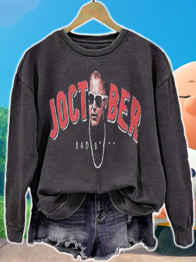 Joc Pederson Atlanta Braves Joctober bad bitch T-shirt sweatshirt