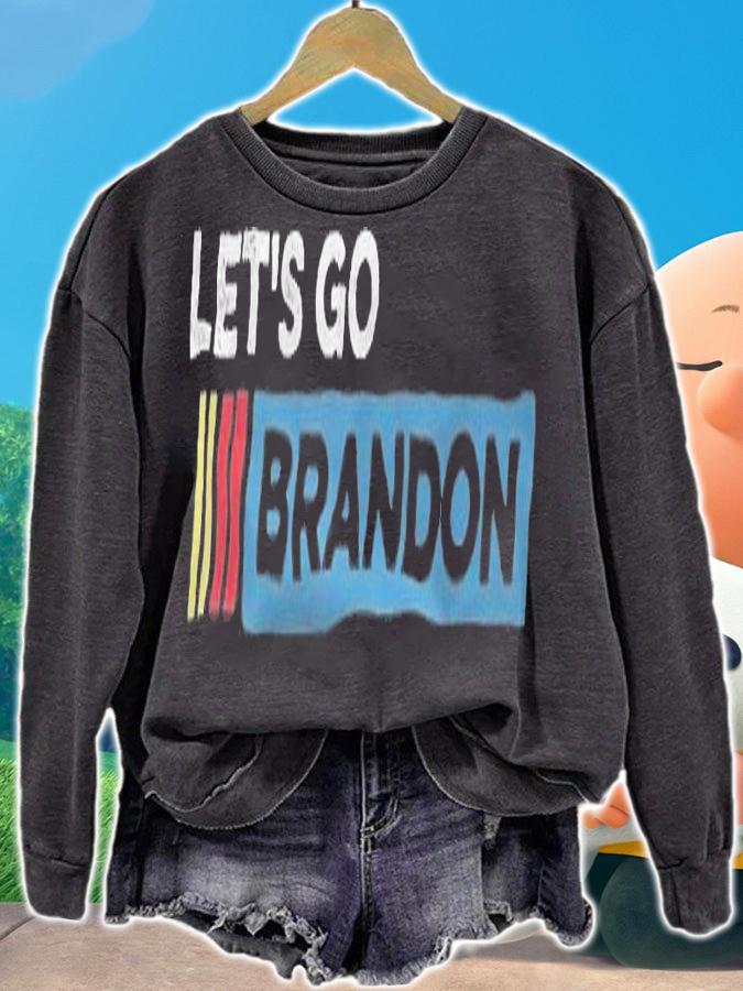 Let's Go Brandon Joe Biden Chant Fake News Strikes Again T-Shirt sweatshirt
