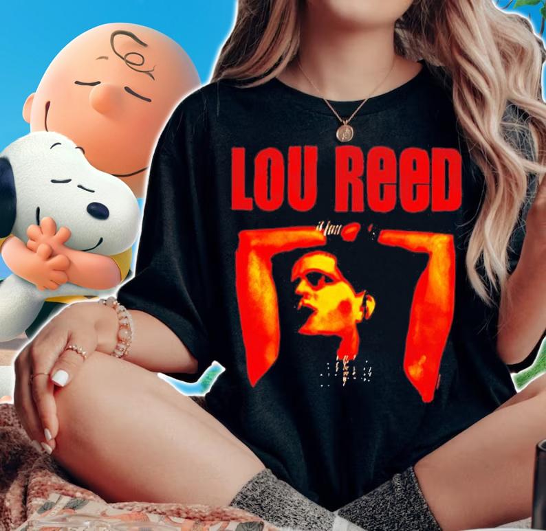 Lou Reed Rock N Roll Animal Album Shirt woman shirt