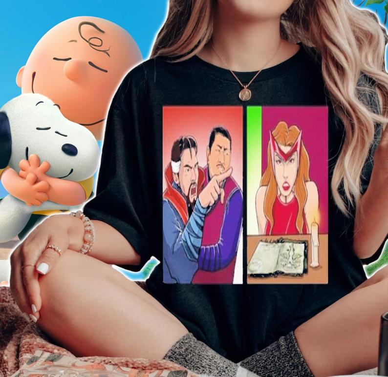 Marvel Doctor Strange Strange Yelling Shirt woman shirt