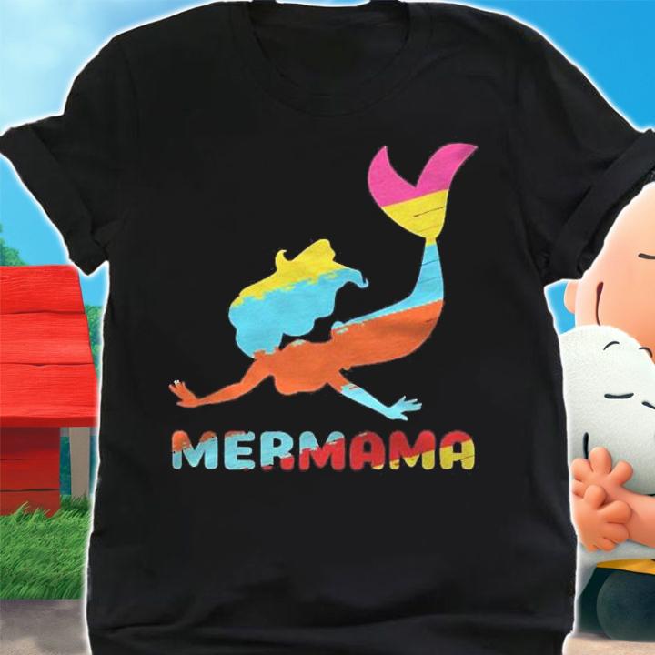 Mermama Mama Mothers Day Mermaid Ocean Fish Deepsea Mermaid Shirt