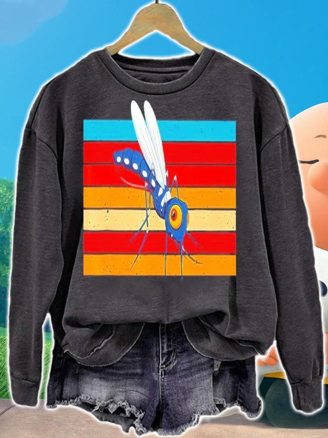 Mosquito Bait Camping Outdoors Vintage Shirt sweatshirt