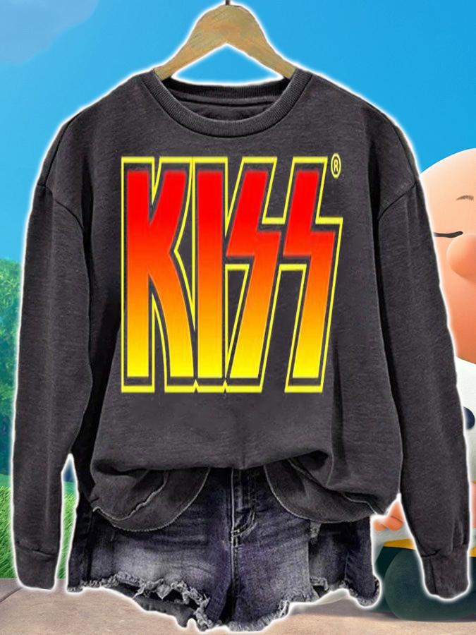 Peter Kiss Kiss Rockstarz Famous Logo T-Shirt