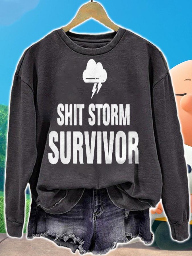 Storm Survivor Survival Gift Shirt sweatshirt