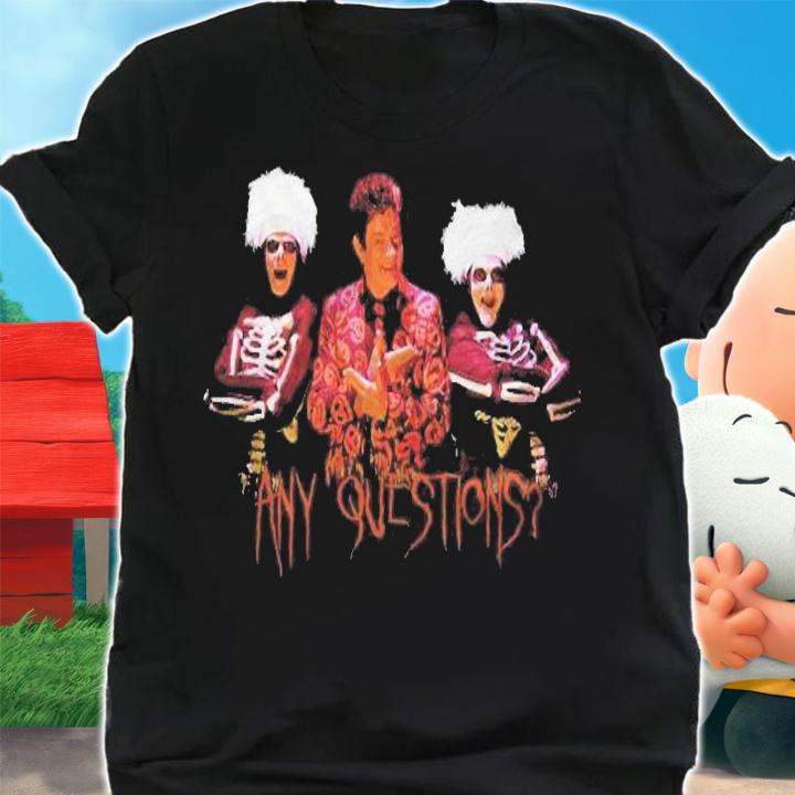 David S. Pumpkins  Any Questions V Classic t-shirt shirt