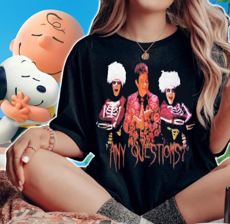 David S. Pumpkins  Any Questions V Classic t-shirt woman shirt