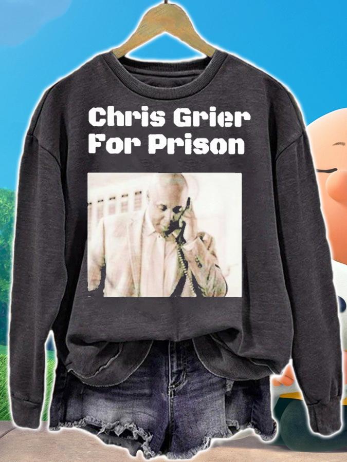 Dolphins Chris Grier For Prison Shirt sweatshirt