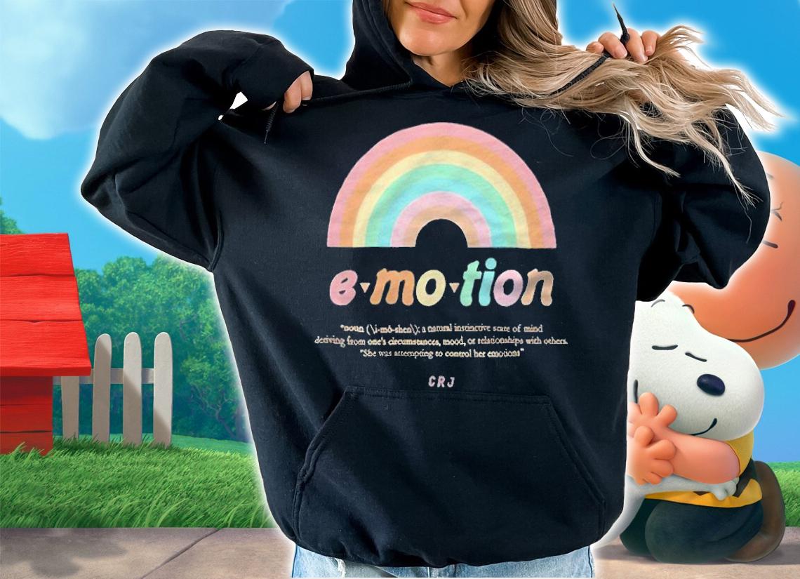 Emotion Carly Rae Jepsen rainbow T-shirt hoodie