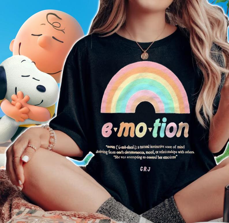 Emotion Carly Rae Jepsen rainbow T-shirt woman shirt