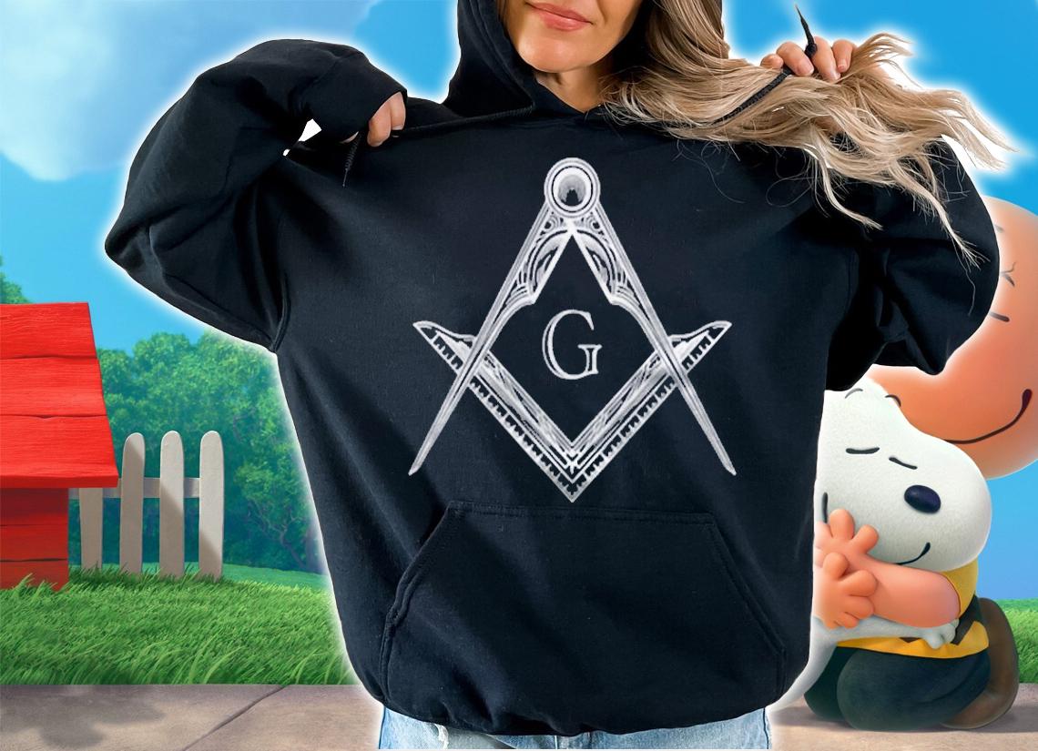 Freemason Symbol Square & Compass Grand Lodge Masonic Shirt hoodie