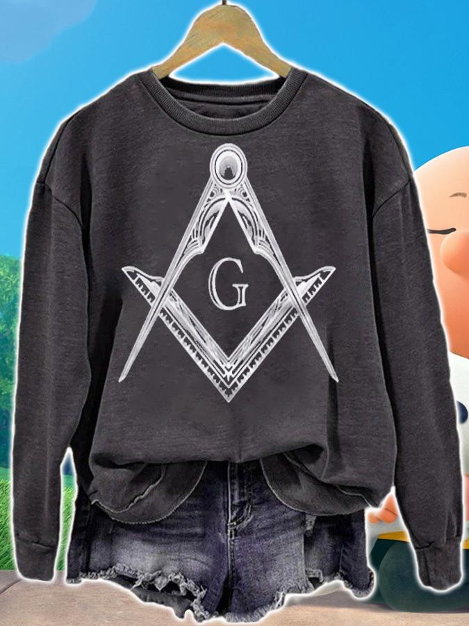 Freemason Symbol Square & Compass Grand Lodge Masonic Shirt sweatshirt