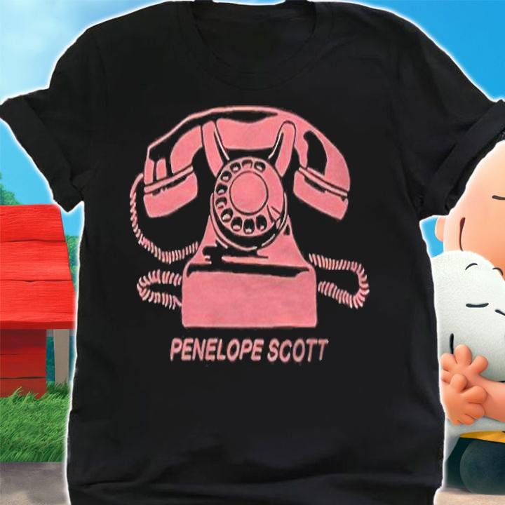 Penelope Scott rotary phone T-shirt shirt