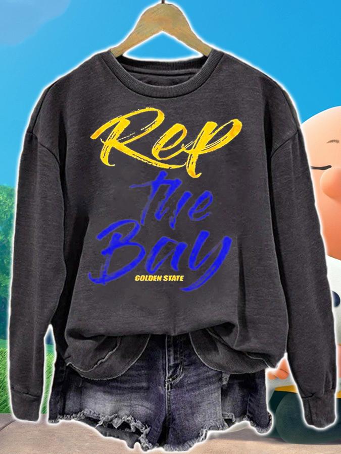 Rep The Bay Golden State Warriors T-Shirt sweatshirt