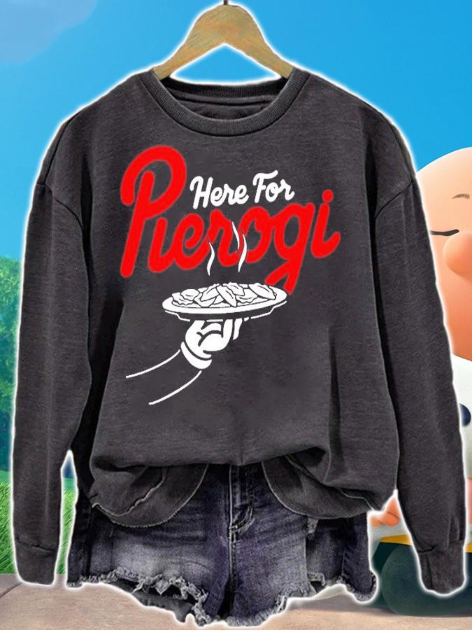 Here For The Pierogi T-Shirt