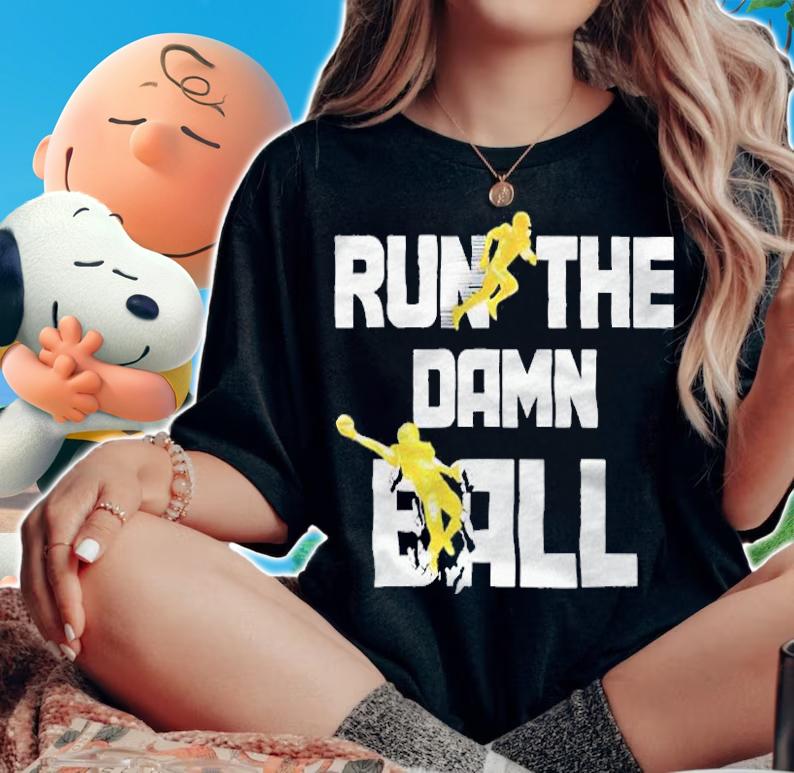 Run the Damn ball American football T-shirt