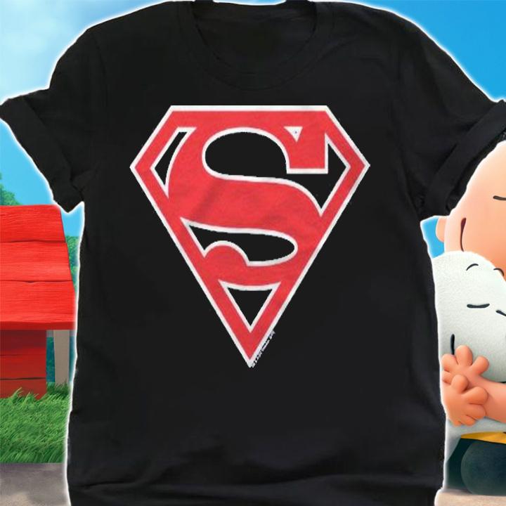 Superman Red & White Shield Shirt shirt