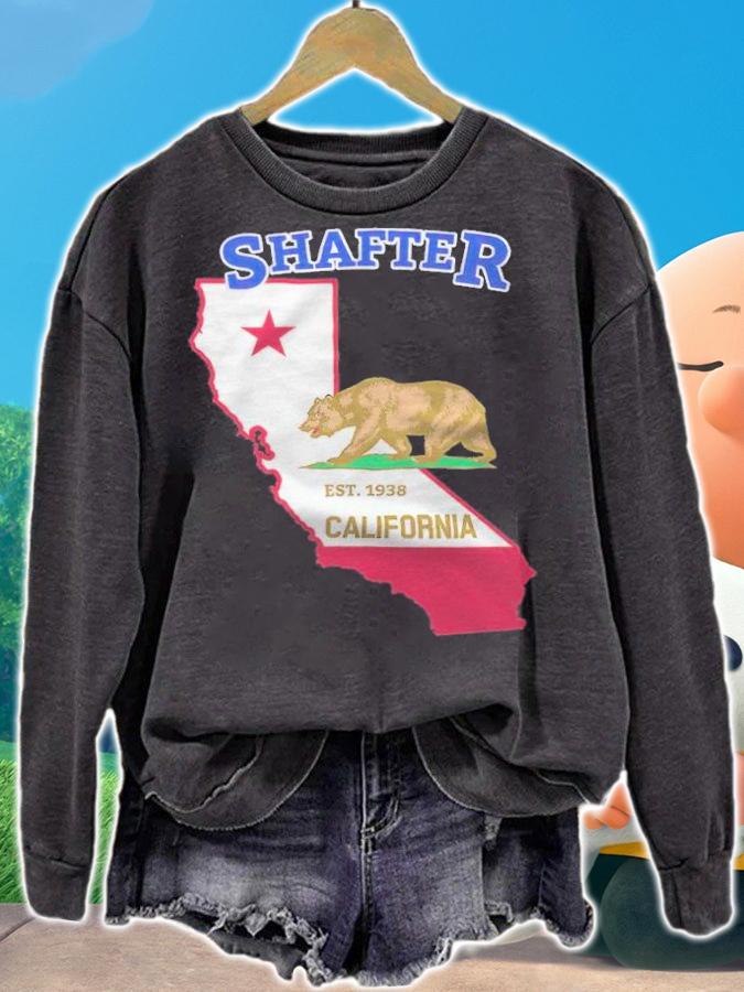 Shafter California hometown est 1938 T-shirt sweatshirt
