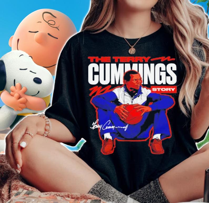 The Terry Cummings Story Milwaukee Throwbacks Signatures Shirt woman shirt