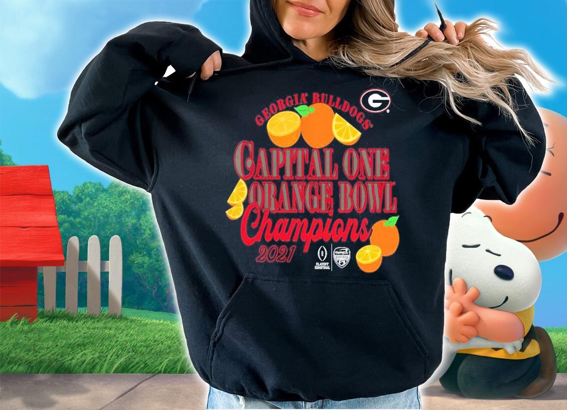 Georgia Bulldogs College Football Playoff Orange Bowl Champions 2021 Shirt
