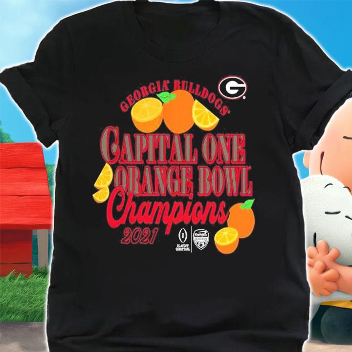 Georgia Bulldogs College Football Playoff Orange Bowl Champions 2021 Shirt