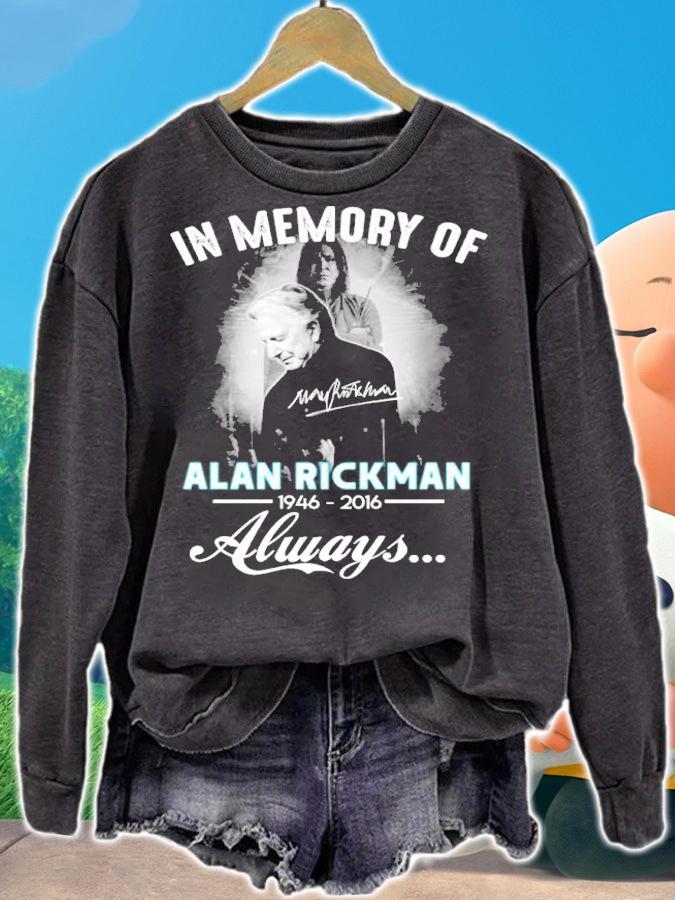 In Memory Of Alan Decker 1946-2016 Always Signatures Shirt