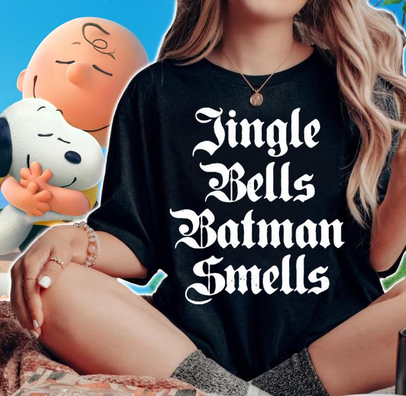 Jingle Bells Batman Smells Shirt woman shirt